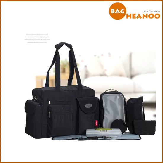 Carrinho de maternidade grande, bolsa para troca de fraldas de bebê, para mamãe