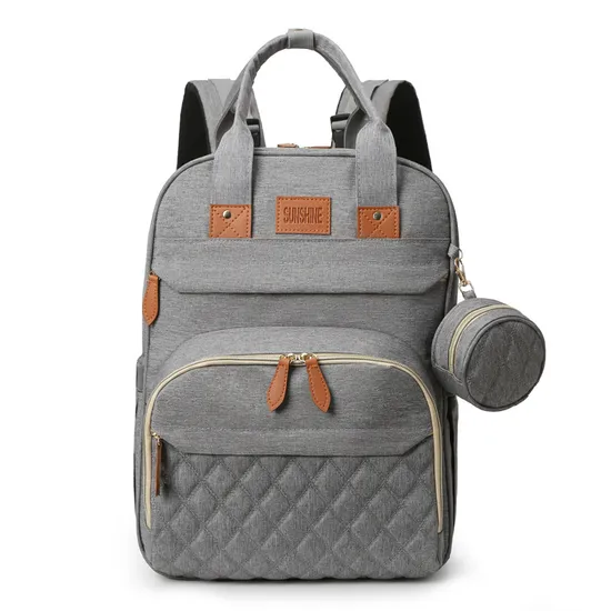 Grande capacidade para uso ao ar livre, à prova d'água, para viagem, para amamentação, multifuncional, para mamães, bolsas para fraldas