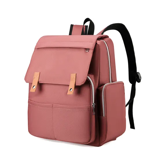 Mochila com logotipo personalizado de alta qualidade para fraldas de bebê e mamãe