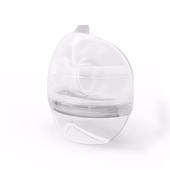 Bomba tira-leite portátil com sucção de silicone, manual, mãos livres, coletor de leite materno