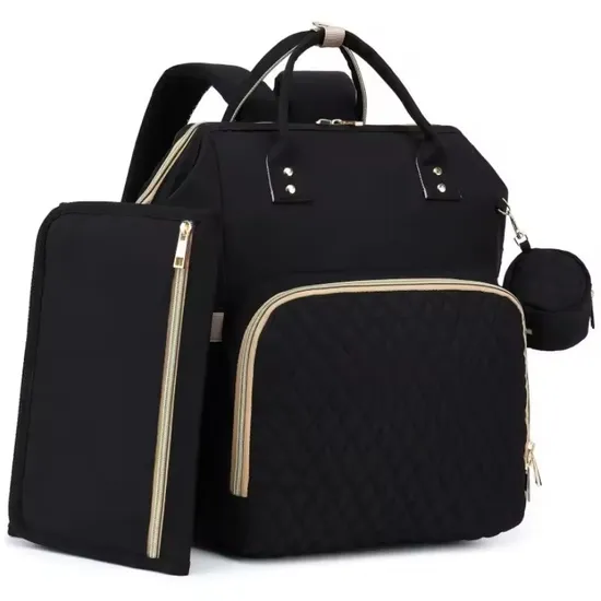 Bolsa de fraldas para bebê, mochila, mamãe, bebê, fralda, trocador, fralda, mochila, bolsa para mamãe