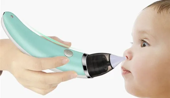 Atacado de fábrica para crianças, recém-nascidos, bebês, aspirador nasal elétrico automático, limpador de nariz