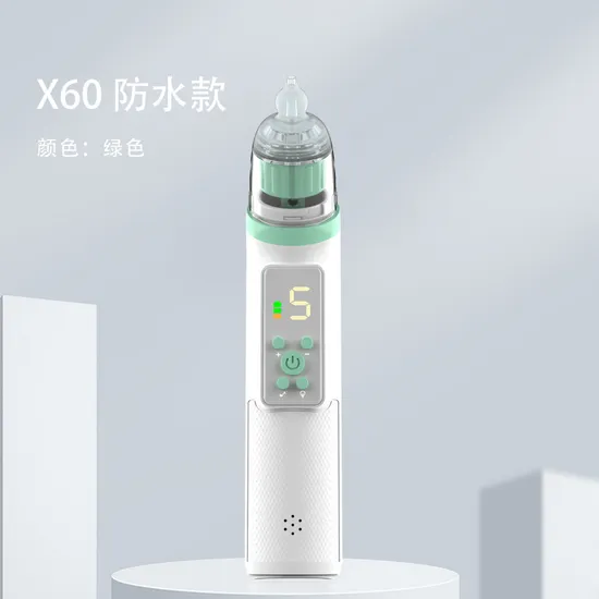 Limpador nasal para bebês e crianças pequenas, para congestão nasal, para recém-nascidos, para sugar ranho, aspirador nasal elétrico para bebês