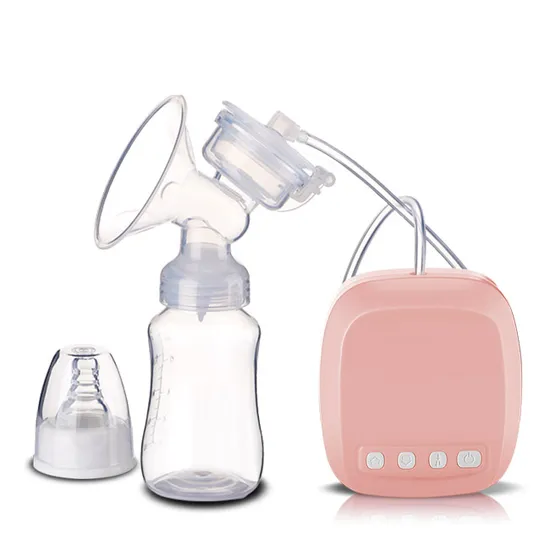 Bomba de sucção de leite para bebês, elétrica, sem fio, mãos livres, dupla, de silicone