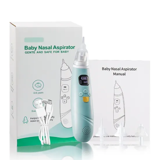 Aspirador Nasal Elétrico para Bebês para Alívio Nasal Rápido