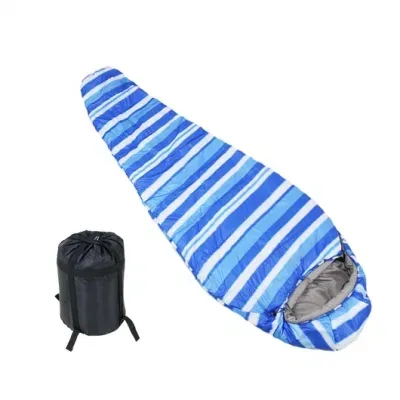 Saco de dormir adulto estilo mamãe, portátil, à prova d'água, para acampamento ao ar livre