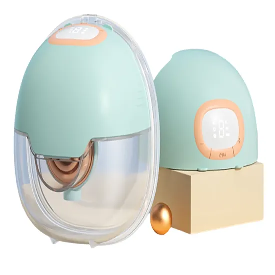 High Efficient Comfortable Portable Electric Wearable Silicone Breast Pump 