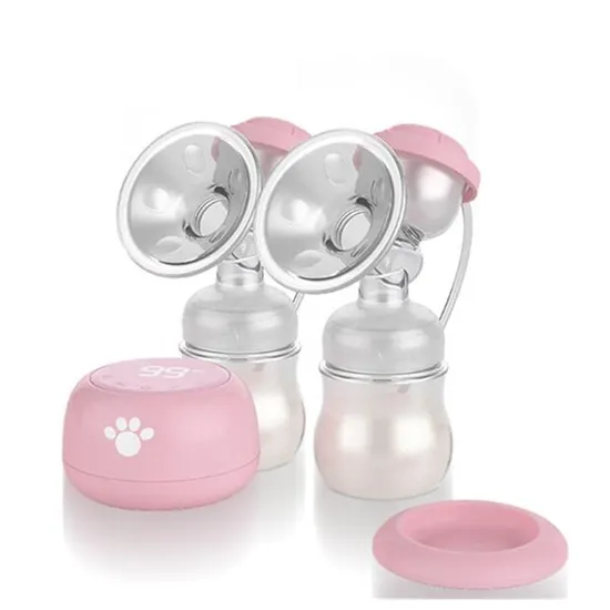 Advanced Double Frequency Electric Breast Pump with Bottles 