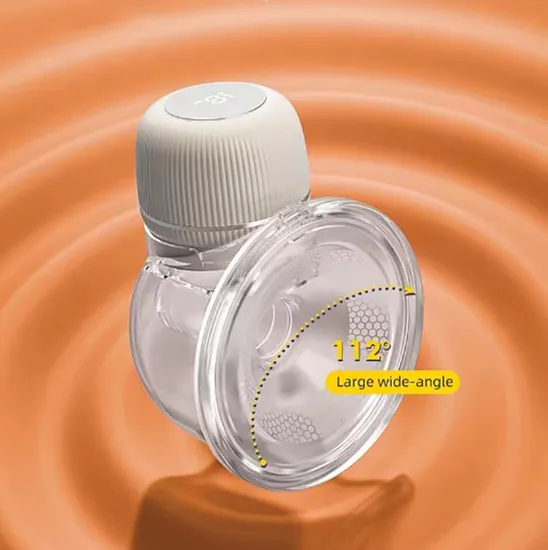 Hands Free Breast Pumps 240ml Baby Silicone Wearable Electric Breast Pump 