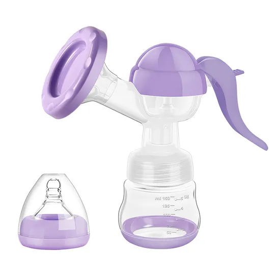 Bomba tira-leite elétrica dupla de silicone higiênica de alta eficiência para mães ocupadas