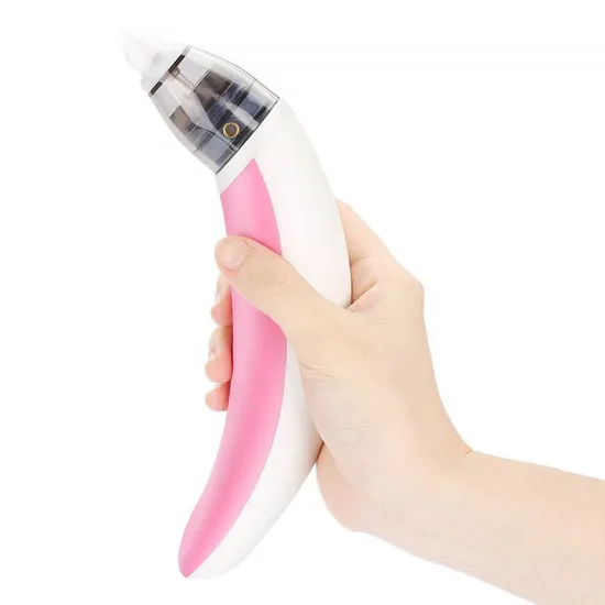 Aspirador nasal elétrico para bebês e crianças, logotipo personalizado de fábrica, aspirador nasal para bebês